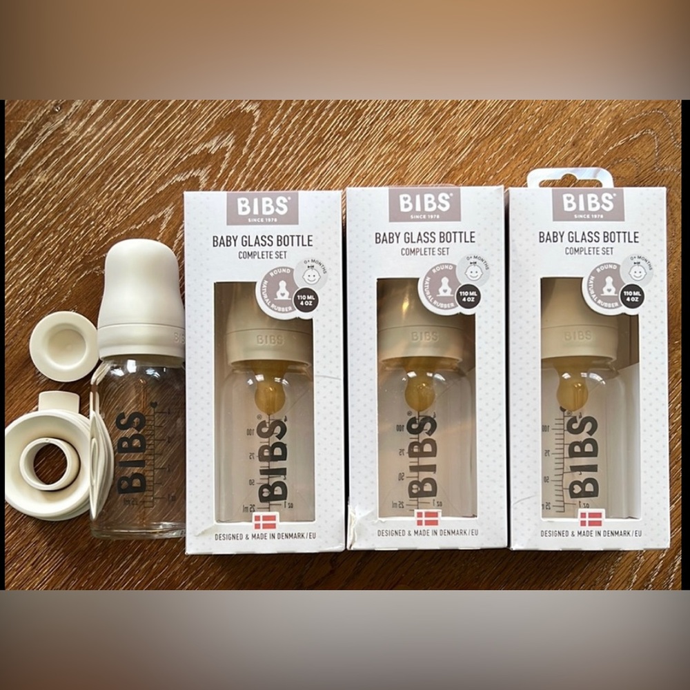 BIBS 4 OZ Glass Bottles